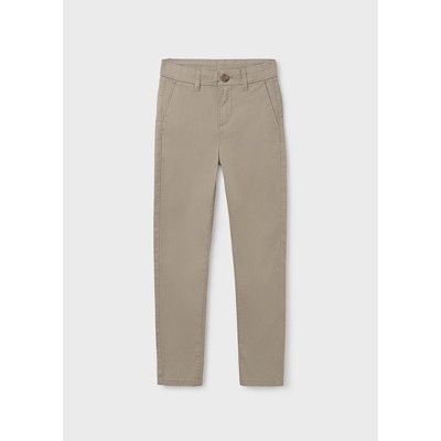 Basic slant pocket trousers - CAMEL 10Y