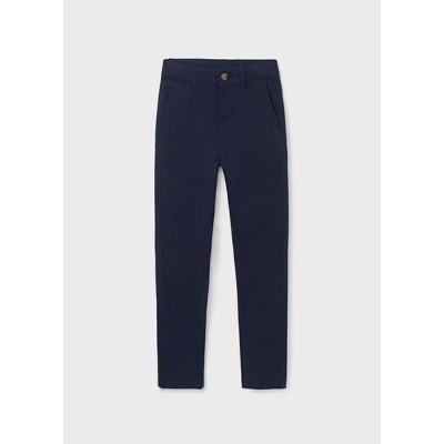 Slanted pocket pants basic - NAVY BLUE 14Y