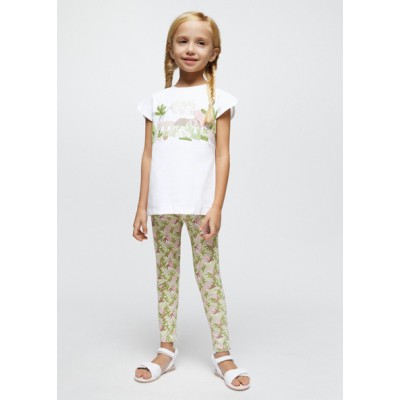 Set of leggings - GREEN 8Y