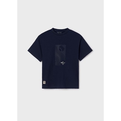 Off court short sleeve shirt - NAVY BLUE 8Y