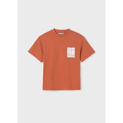 Short-sleeved blouse anyone - ORANGE 14Y