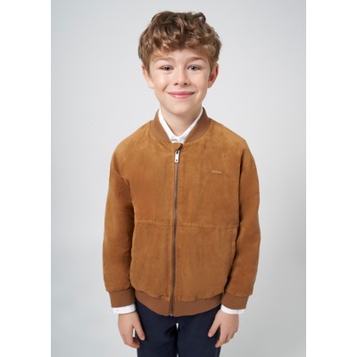 Jacket with effect - BROWN 8Y