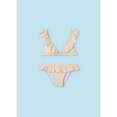 Ruffle bikini - CREAM 10Y