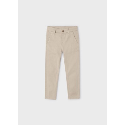 Basic slant pocket pants - MUSTARD 6Y