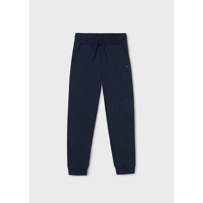 Basic sweatpants - NAVY BLUE 18Y