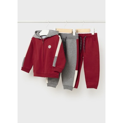 Sweatshirt suit 2 pants basic - CHERRY 12M