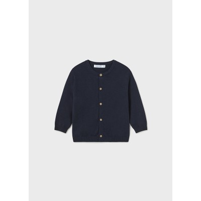 Knitted cardigan - NAVY BLUE 6M