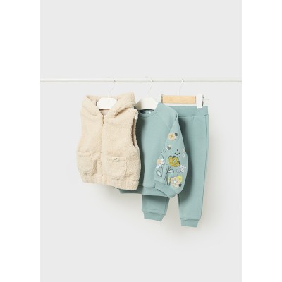 Vest suit 3 pieces - EMERALD 12M