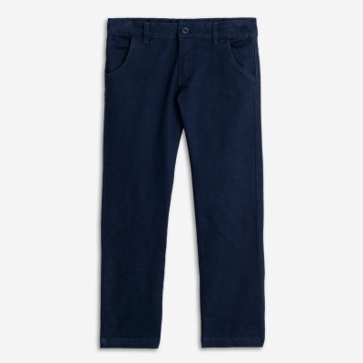 Boy's fixed lycra pants - BLUE 16Y