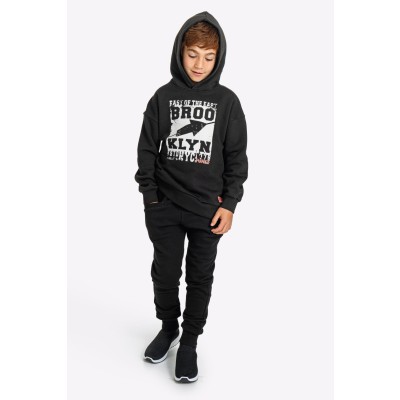 Tracksuit for boys - BLACK 16Y