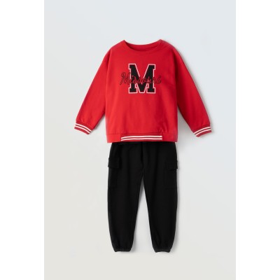 Tracksuit set for girls - RED 10Y