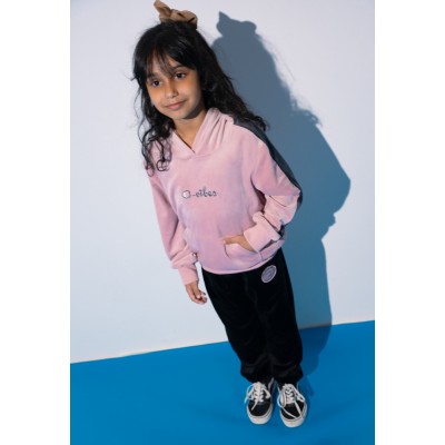 Velvet tracksuit set - ΡΟZ 8Y