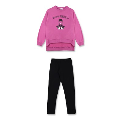 Set of sweatpants - MAGENTA 14Y