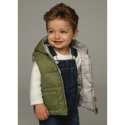 2-sided vest - GREEN 6M