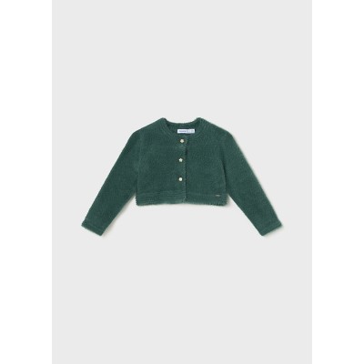 Knitted cardigan - GREEN 12M