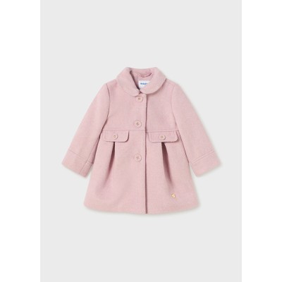 Fabric coat - ROSE PETAL 12M