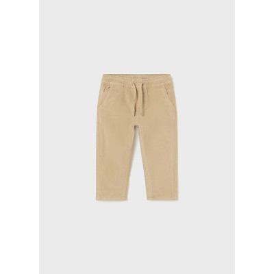 Micro lace lined pants - BEIGE 12M