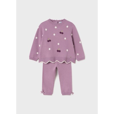 Set of knitted trousers - ORCHIDEA 18M