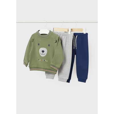 Tracksuit 3 pants - GREEN 12M