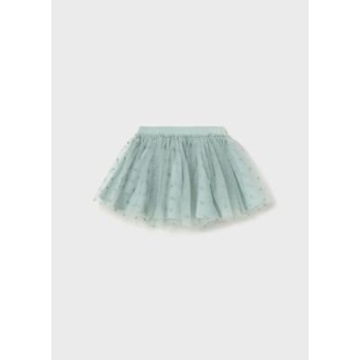 Tulle skirt - PETROL 12M