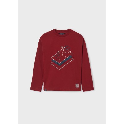 Long sleeve court shirt - RED 10Y