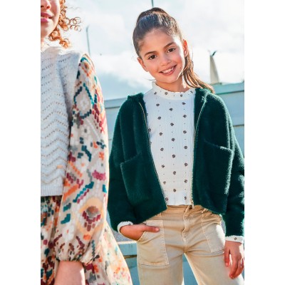 Knitted cardigan - GREEN 10Y