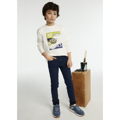 Soft pants - NAVY BLUE 18Y