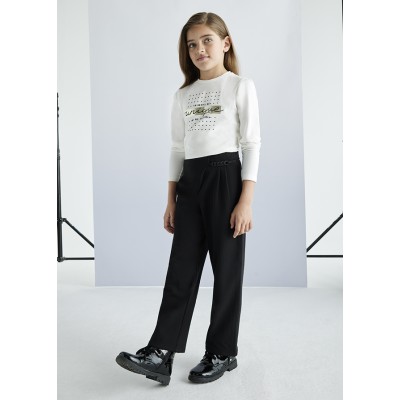 Chain pants - BLACK 10Y