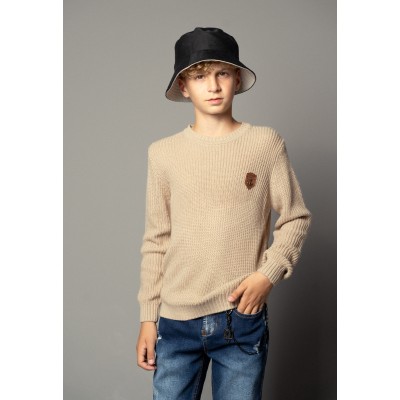 Knitted blouse - CAMEL 10Y