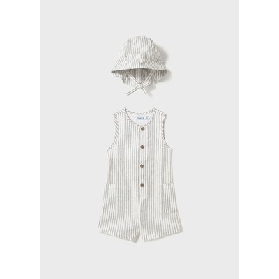 Overalls with hat - BEIGE 36M