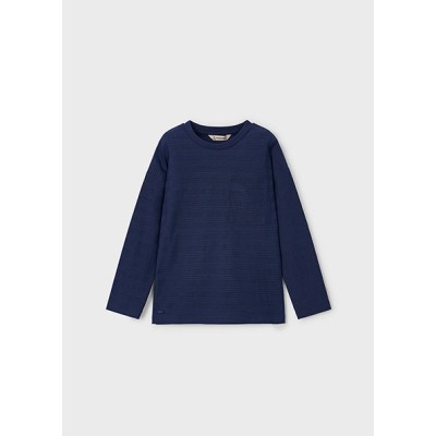 Short sleeve blouse - NAVY BLUE 10Y