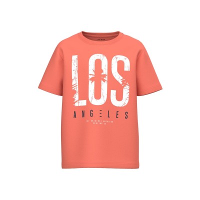 Name it short sleeve blouse - ORANGE 13/14Y