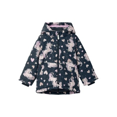 NMFMAXI JACKET UNICORN - BLUE 6Y