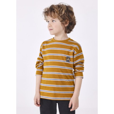 Long-sleeved striped blouse - COLOR 7Y