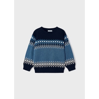 Jacquard Jersey - BLUE 8Y