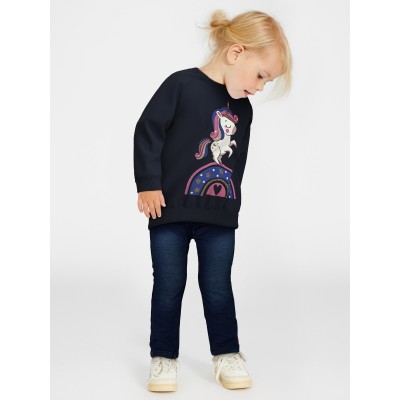 Μπλούζα φούτερ nmfvenus ls sweat name it - ΜΠΛΕ 18M-2Y