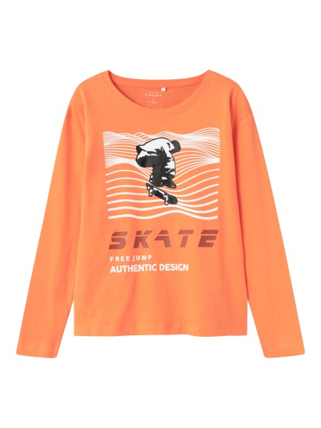 Nkmvagno ls loose top bird of paradise skate - ΠΟΡΤΟΚΑΛΙ 11/12Y