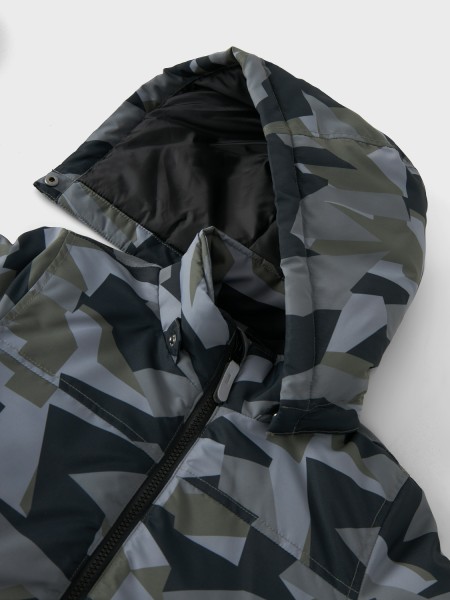 Μπουφάν nkmmax jacket - ΑΝΘΡΑΚΙ 12Y