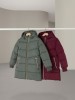 Μπουφάν nkfmusic long puffer jacket - ΧAKI 13Y